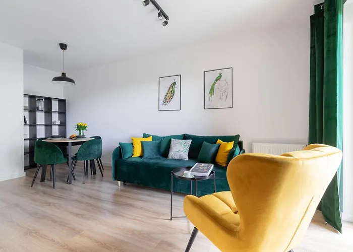 Harmony Ceglana - Free Parking - Self Check-in Apartament